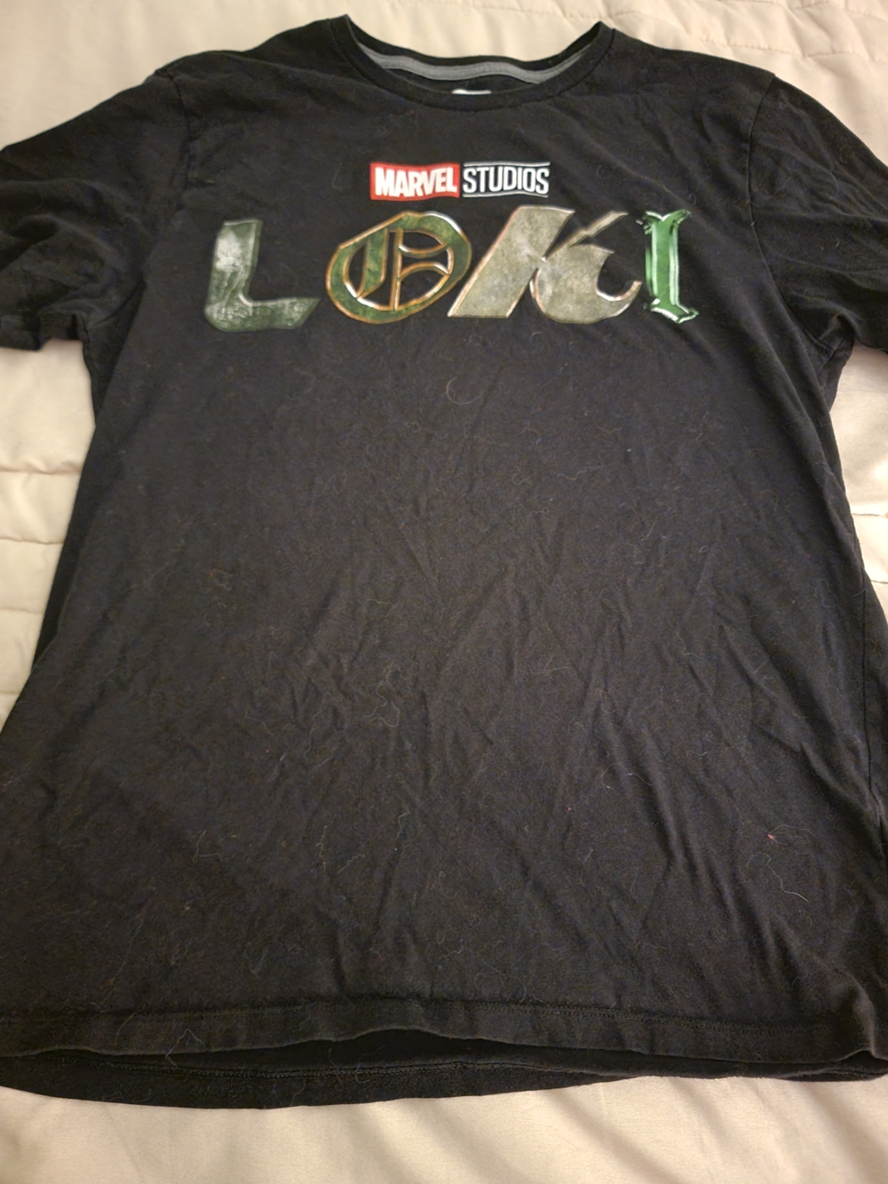 Old Navy Black Marvel Studios Loki Graphic Tee